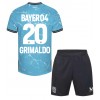 Bayer Leverkusen Alejandro Grimaldo #20 3rd Trikot 2023-24 Kurzarm (+ kurze hosen)